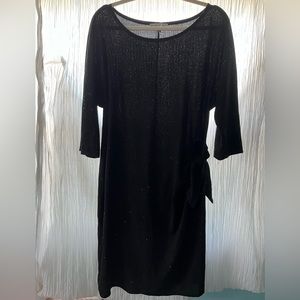 Sparkling black dress! Perfect for a New Year celebration!